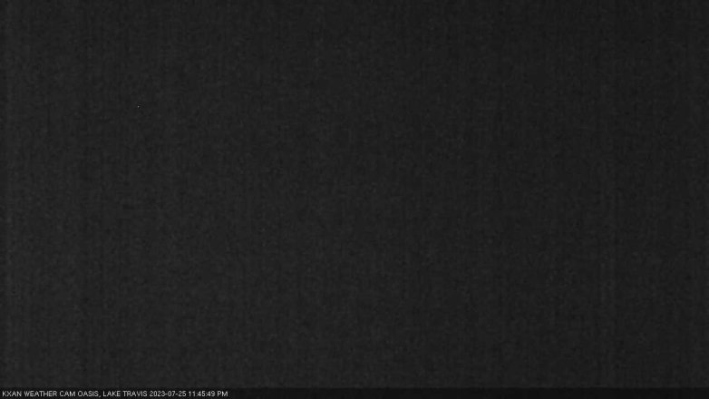 Lake Travis webcam, July 25, 2023 11:45 PM CT