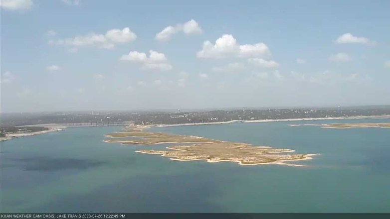 Lake Travis webcam, July 26, 2023 12:25 PM CT