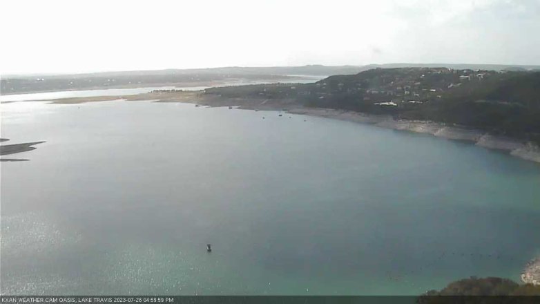 Lake Travis webcam, July 26, 2023 5:00 PM CT