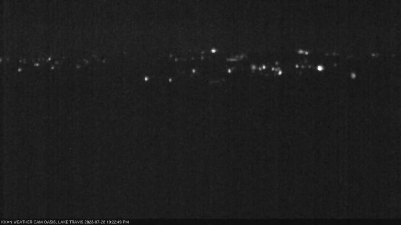 Lake Travis webcam, July 26, 2023 10:25 PM CT