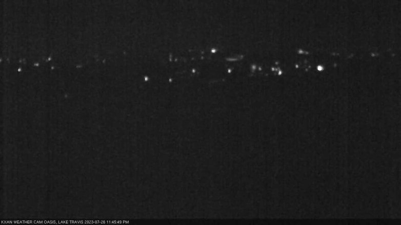 Lake Travis webcam, July 26, 2023 11:45 PM CT