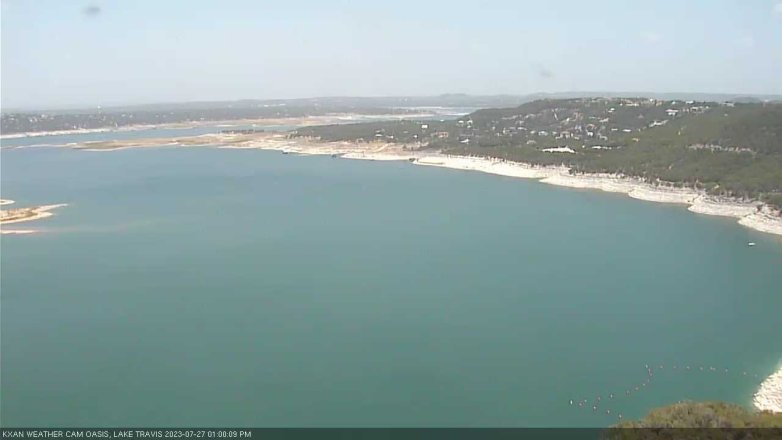 Lake Travis webcam, July 27, 2023 1:00 PM CT