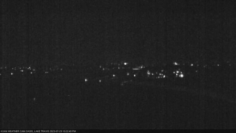 Lake Travis webcam, July 29, 2023 10:25 PM CT