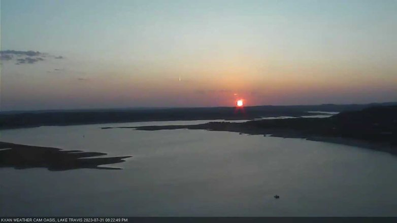 Lake Travis webcam, July 31, 2023 8:25 PM CT