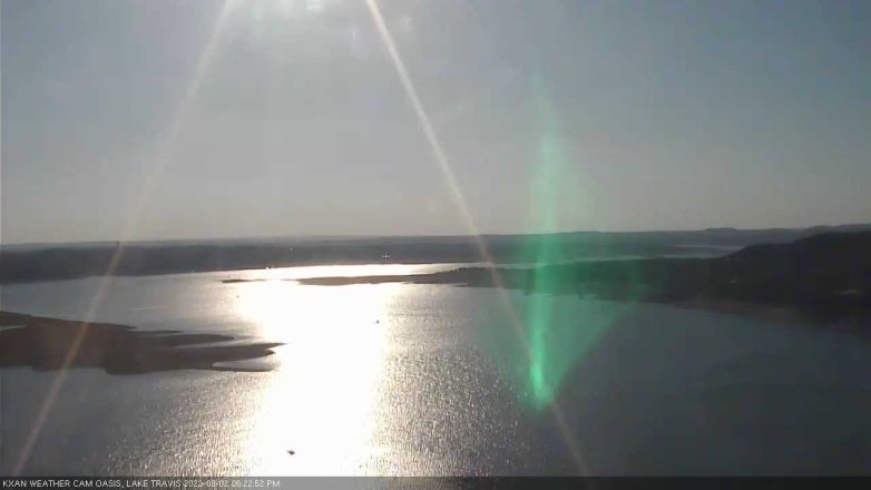 Lake Travis webcam, August 2, 2023 6:25 PM CT