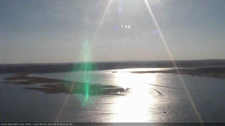 Lake Travis webcam, August 4, 2023 6:25 PM CT