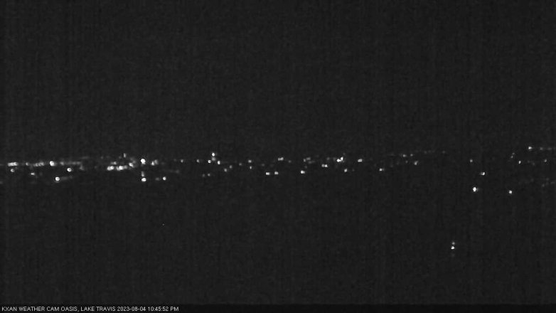 Lake Travis webcam, August 4, 2023 10:45 PM CT