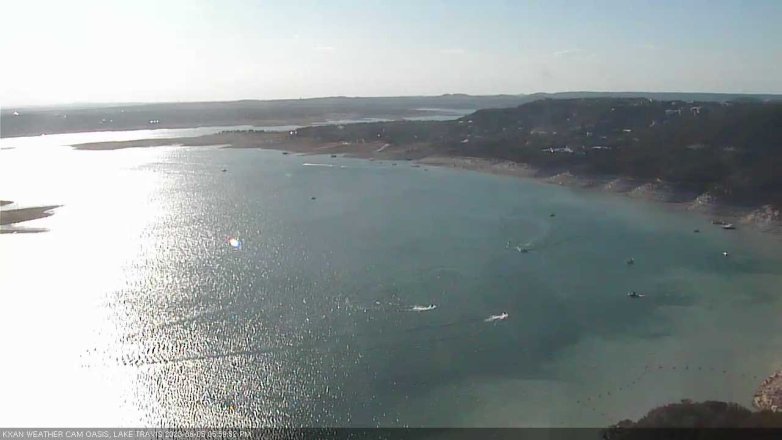Lake Travis webcam, August 5, 2023 6:00 PM CT