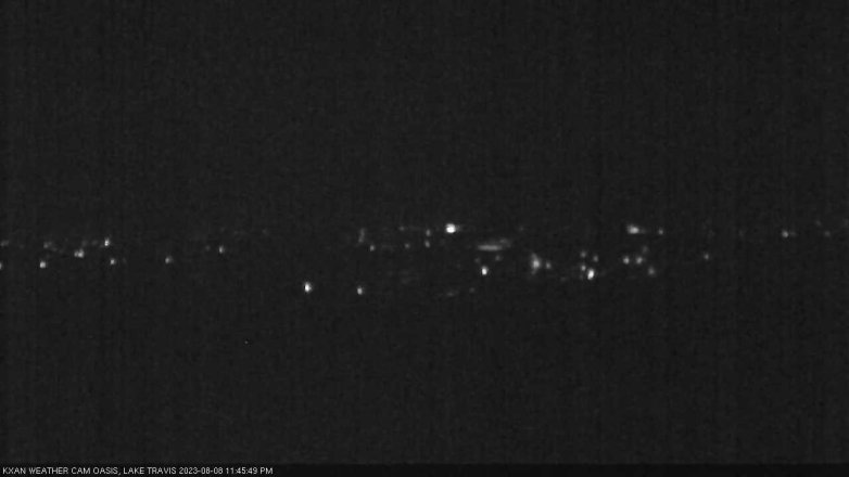 Lake Travis webcam, August 8, 2023 11:45 PM CT
