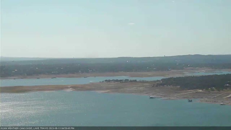 Lake Travis webcam, August 13, 2023 5:00 PM CT