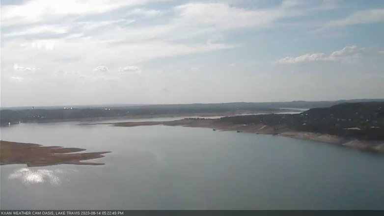 Lake Travis webcam, August 14, 2023 5:25 PM CT