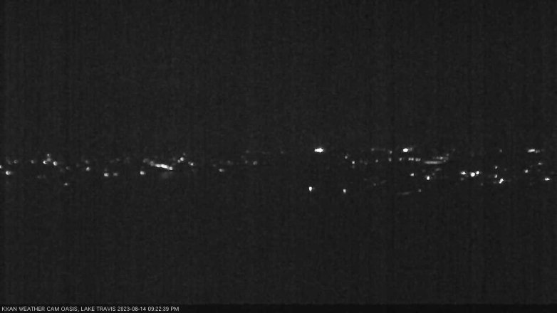 Lake Travis webcam, August 14, 2023 9:25 PM CT