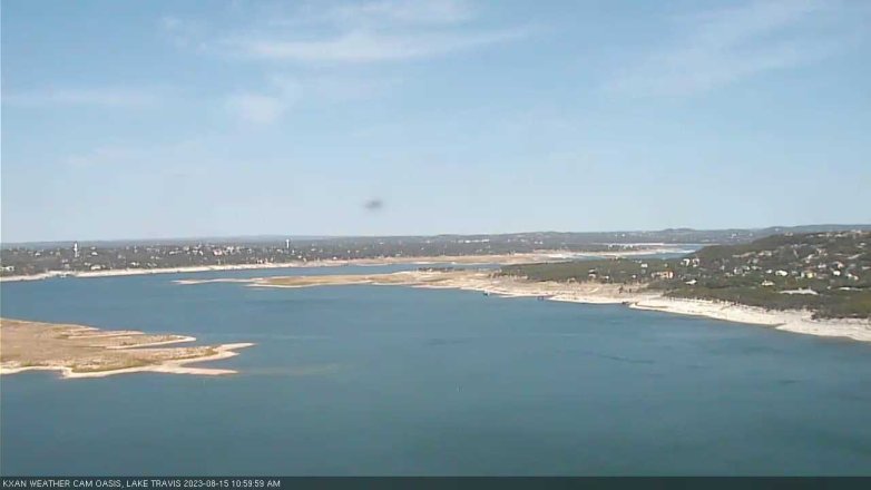 Lake Travis webcam, August 15, 2023 11:00 AM CT