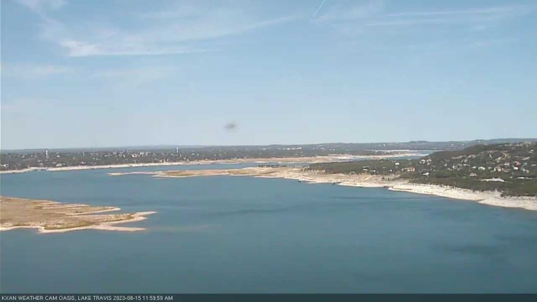 Lake Travis webcam, August 15, 2023 12:00 PM CT