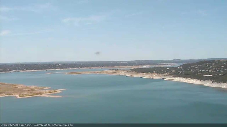 Lake Travis webcam, August 15, 2023 2:00 PM CT