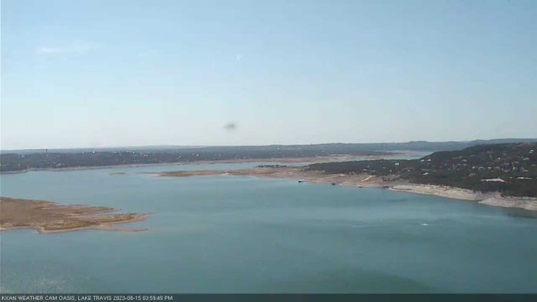 Lake Travis webcam, August 15, 2023 4:00 PM CT
