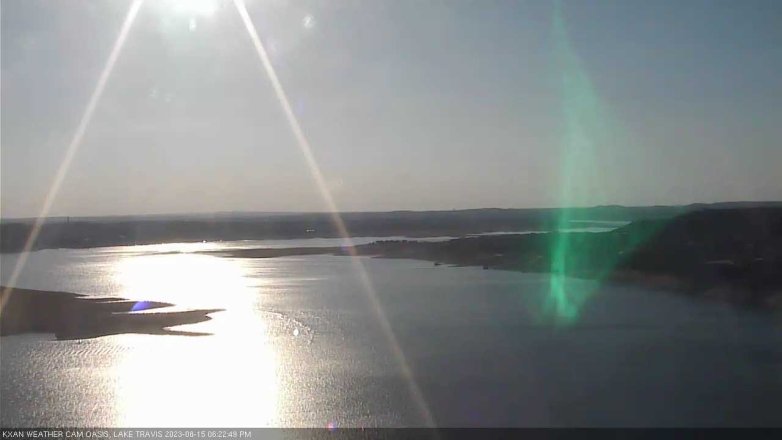 Lake Travis webcam, August 15, 2023 6:25 PM CT