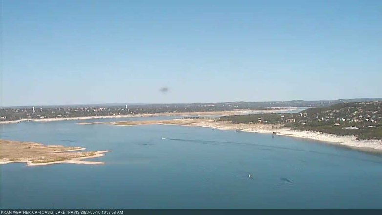 Lake Travis webcam, August 16, 2023 11:00 AM CT