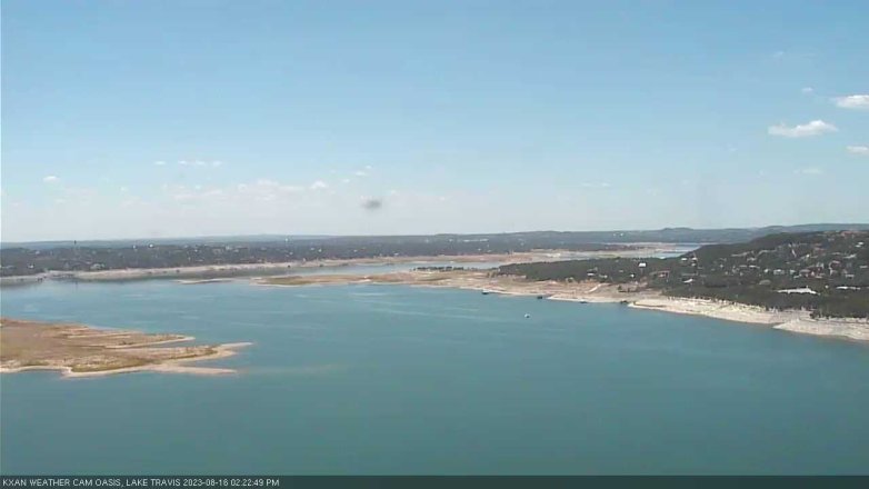 Lake Travis webcam, August 16, 2023 2:25 PM CT