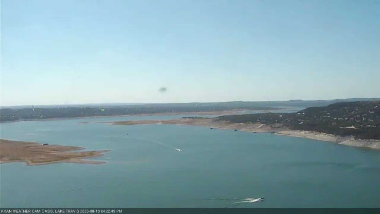Lake Travis webcam, August 18, 2023 4:25 PM CT