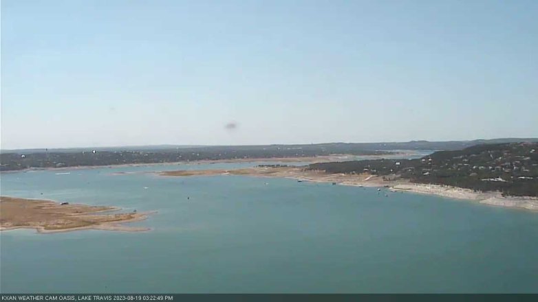 Lake Travis webcam, August 19, 2023 3:25 PM CT