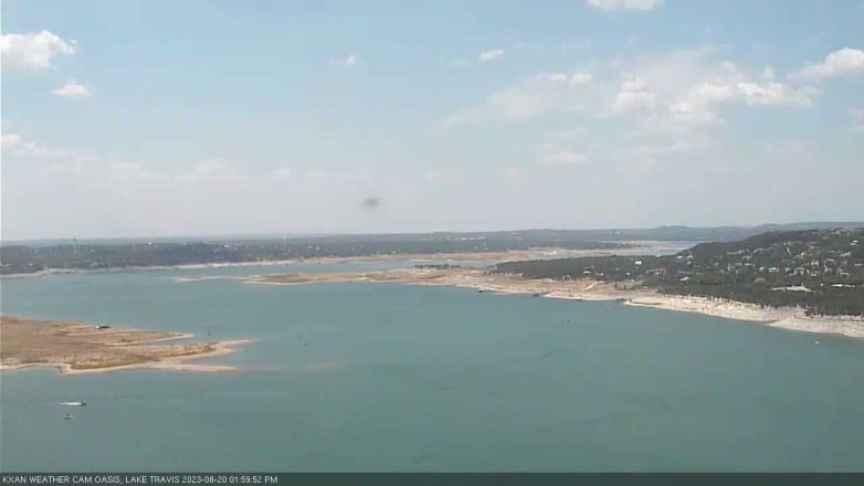 Lake Travis webcam, August 20, 2023 2:00 PM CT