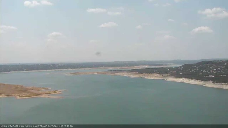Lake Travis webcam, August 21, 2023 2:25 PM CT