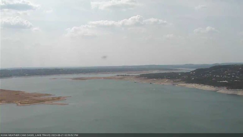 Lake Travis webcam, August 21, 2023 4:00 PM CT