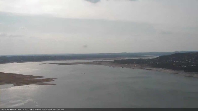 Lake Travis webcam, August 21, 2023 5:25 PM CT