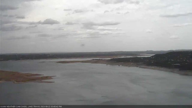 Lake Travis webcam, August 22, 2023 3:45 PM CT