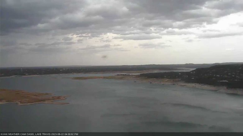 Lake Travis webcam, August 22, 2023 4:00 PM CT