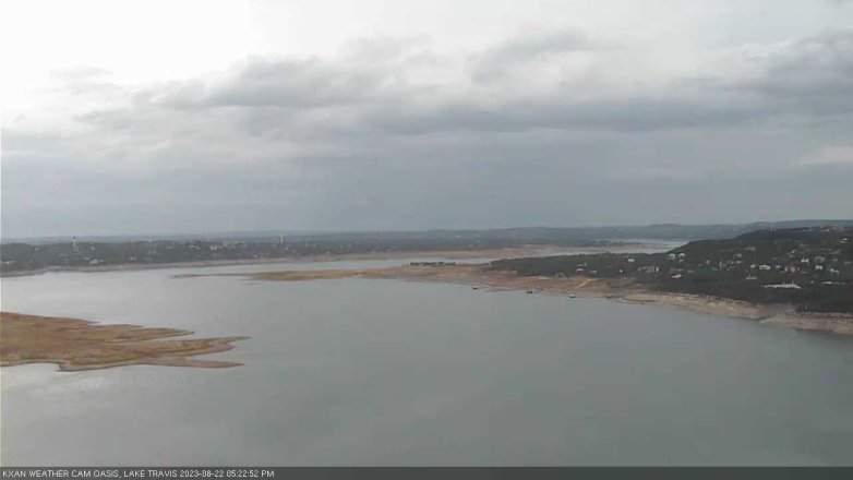 Lake Travis webcam, August 22, 2023 5:25 PM CT