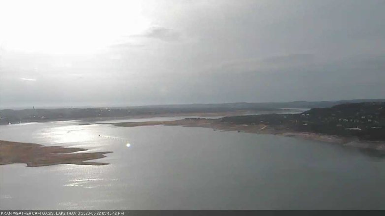 Lake Travis webcam, August 22, 2023 5:45 PM CT