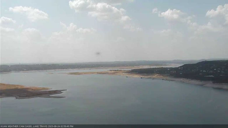 Lake Travis webcam, August 24, 2023 3:00 PM CT