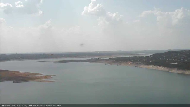 Lake Travis webcam, August 24, 2023 4:25 PM CT