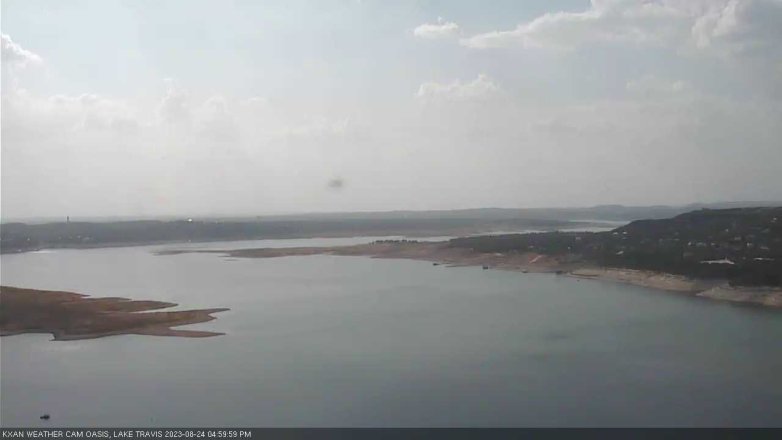 Lake Travis webcam, August 24, 2023 5:00 PM CT