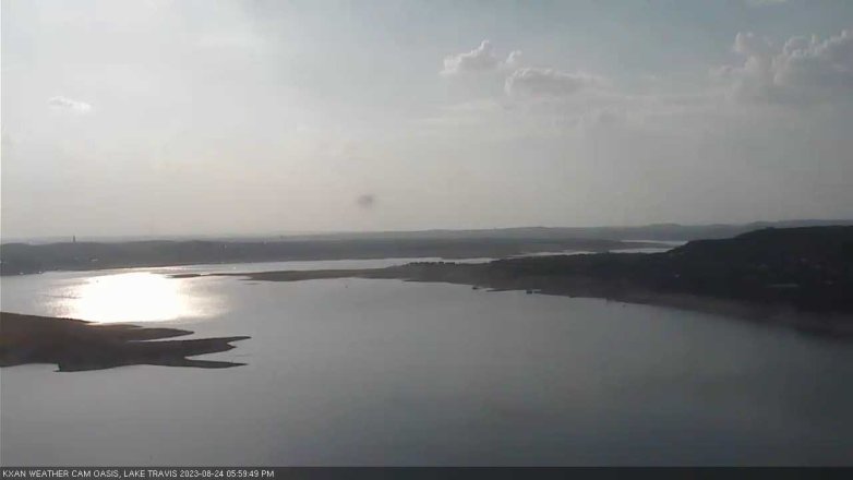 Lake Travis webcam, August 24, 2023 6:00 PM CT