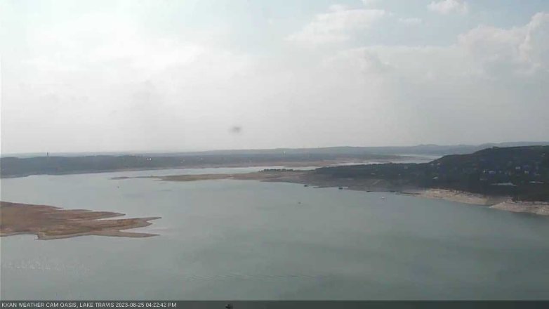 Lake Travis webcam, August 25, 2023 4:25 PM CT