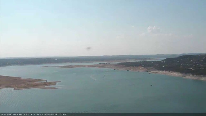 Lake Travis webcam, August 26, 2023 4:25 PM CT