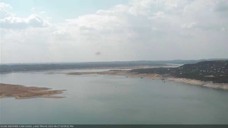 Lake Travis webcam, August 27, 2023 4:00 PM CT