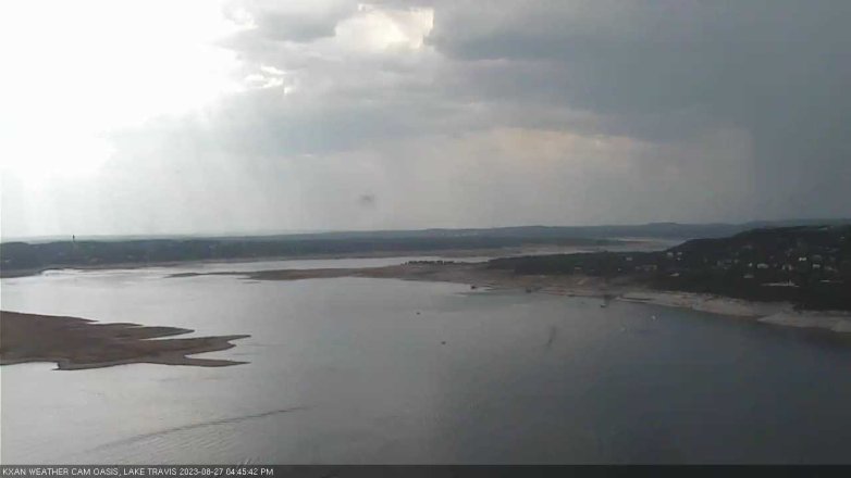 Lake Travis webcam, August 27, 2023 4:45 PM CT