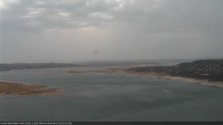 Lake Travis webcam, August 27, 2023 5:25 PM CT