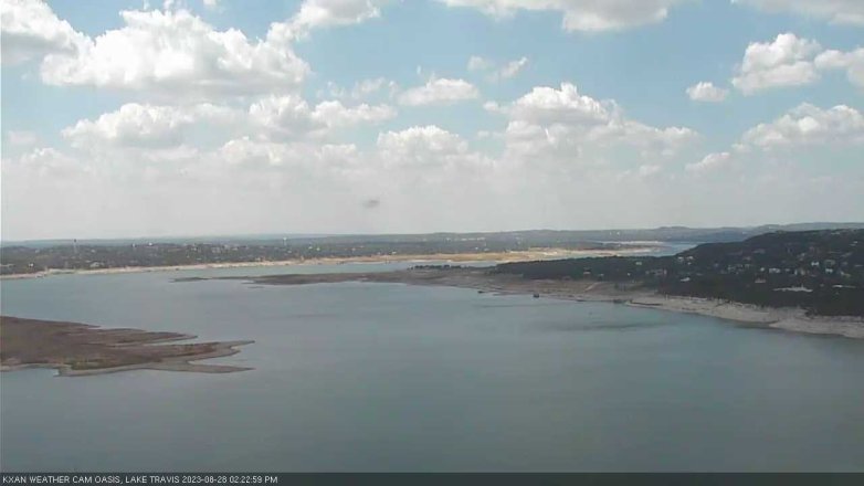 Lake Travis webcam, August 28, 2023 2:25 PM CT