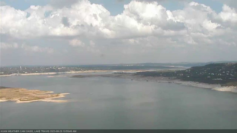 Lake Travis webcam, August 29, 2023 11:00 AM CT