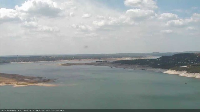 Lake Travis webcam, August 29, 2023 2:25 PM CT