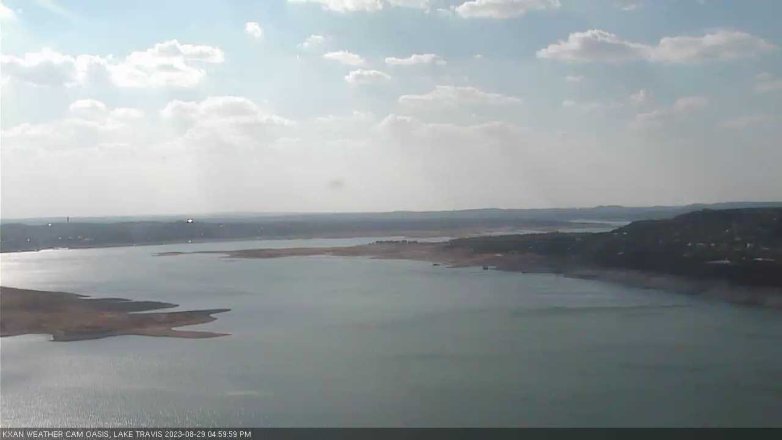 Lake Travis webcam, August 29, 2023 5:00 PM CT
