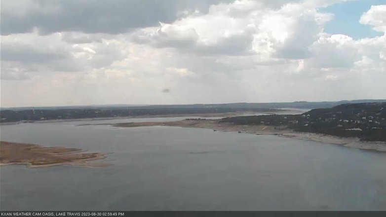 Lake Travis webcam, August 30, 2023 3:00 PM CT