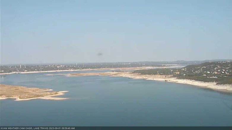 Lake Travis webcam, September 1, 2023 10:00 AM CT
