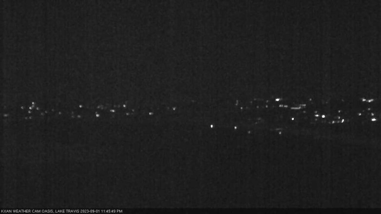 Lake Travis webcam, September 1, 2023 11:45 PM CT