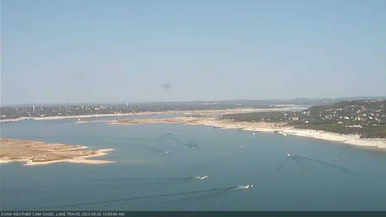 Lake Travis webcam, September 2, 2023 11:00 AM CT
